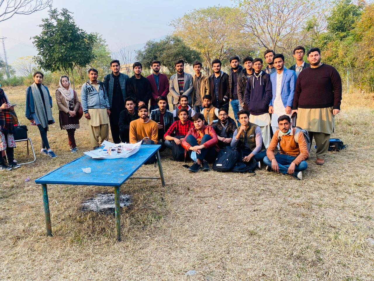 Bilal Ashiq at Quaid-i-Azam University
